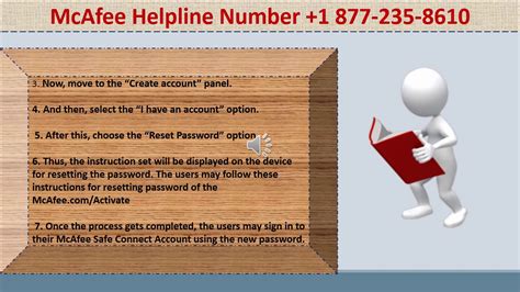 how to change mcafee password.